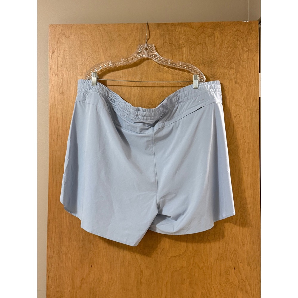Eddie Bauer Departure Shorts Blue Smoke Womens 3X Plus Size Hiking Travel 4875 - Picture 2 of 7